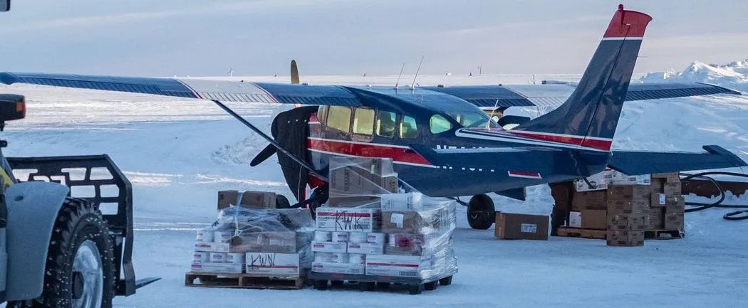 Real Fox Air Village Cargo Delivery in Alaska